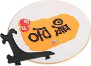 Ceramic Plate Art Decor Warm Home Ornament Modern Entryway Decorative Plate Chic Table Accessory