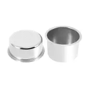 51mm 2/4 Cups Filter Replacement Filter Basket for Coffee Bottomless Portafilter for Espresso Machine Parts Silver