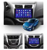 10.2" Android 10.0 Hyundai Solaris 1 2010-2016 Head Unit In Dash