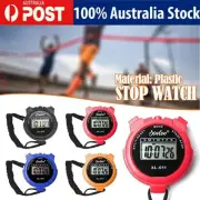 Handheld Stopwatch Accurate Digital Timing Trainings Chronograph Sports Timer