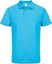 [SOL'S] SOLS Unisex Adult Pitcher Recycled Polyester Polo Shirt (UK Size: XL) (Aqua)