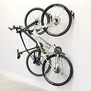StoreYourBoard Swivel Bike Wall Rack, Garage Hanger Hook, 2 Pack Black
