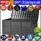 Gardeon Outdoor Storage Box 290L Container Garden Shed Toys Tool Chest Indoor AU