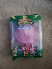 NIP 4 OZ Pink MIGHTY MORPHIN POWER RANGERS MOISTURIZING BATH SOAP, SEALED, 4X3"