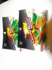 Leland Lures Slab Curly jigs 2 packs fire dancer