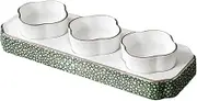 Cuencos Salsa SOJA Ceramic Compartment Cold Dishes Snacks Side Dishes Platter Hotel Tableware Snacks Salad Dim Sum Plate