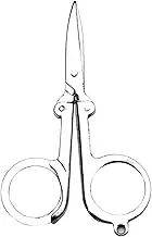 Mini Foldable Scissors,Travel Folding Scissors Portable Travel Scissors Metal Scissors for Craft, Sewing 10.