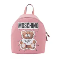 在飛比找蝦皮購物優惠-♦️MOSCHINO ♦️迴紋針 扣針熊🧷🐻 雙肩包 後背包