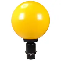 在飛比找momo購物網優惠-【彩渝】250MM PE 2.5英吋 庭園燈(戶外球形庭園燈