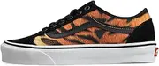 [Vans] Women's Ua Old Skool Sneaker, Multicoloured Tiger True White, 6.5 US