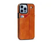 C74 Orange Smartphone Back Cover Protective Case Phone Case for iPhone 14 6.1 inch
