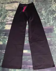 NWT Eurotard V-Front Jazz Pants Black. Size Small