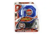 DNA AK40 4-Gauge 1200W Amplifier Power Wiring Kit