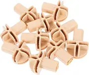 Sturdy Materials Cat Litter Mat Traing Connectors Plastic Storage Cube Connectors for Closet 10pcs Set