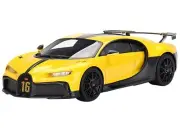 1/18 Topspeed Bugatti Chiron Pur Yellow & Black Sport Resin Model Car TS0388