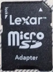 LEXAR SD MICRO ADAPTER ONLY