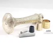 Long Knob Brass Golden Finish Handle Only For Wooden Walking Stick Cane Gift