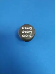 Reusable Silicone Wine Caps with Funny Sayings - "Going Going Gone"