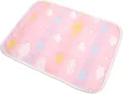 Gauze Nursing Pad Play Pad Twin Waterproof Mattress Pad Mattress Topper Waterproof Mattress Protector Full Stuff Mattresses Pink Fiber