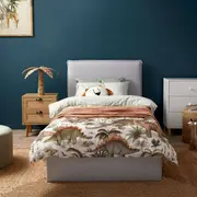 Peyton Single Bed - Light Grey