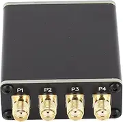 Generic Active RF Isolation Distributor, 100kHz-300MHz RF Splitter, 50Ω Impedance, 1 Input 4 Output Channels, USB Interface