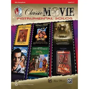 【Kaiyi Music 凱翊音樂】Classic Movie Instrumental Solos Alto Sax Book & CD