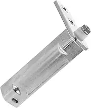 OKUMEYR Freezer Door Hinge Closer Air Door Stopper Exterior Automatic Fridge Door Lock Adhesive Closing Cord Cabinets Unbreakable Garage Pull Latch Screw Door Hinges Stainless Steel Silver