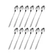 STANLEY ROGERS Albany 12 Piece Parfait Iced Teaspoon Set Stainless Steel!