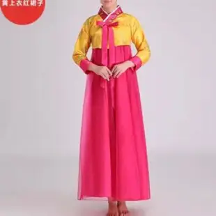 台灣現貨 舞蹈服 道具服 傳統韓國女裝 民俗表演服 成人版 古裝 韓服 韓劇 萬聖節