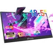 Iproda 18.5 Inch Portable Monitor | FHD 1080P | 120hz | PS5/4, Mac, PC | USB C