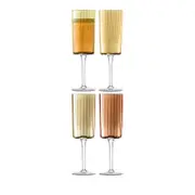 Lsa Gems Champagne Flute, Set of 4