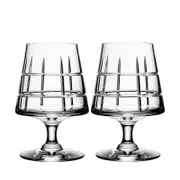 Orrefors Street Specialty Drinkware by Jan Johansson Cognac Glass, Set of 2