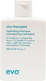 EVO The Therapist Hydrating Shampoo - Hydrates, Strengthen and Softens Whilst Improving Shine - Protects Colour Treated Hair, Helps to Detangle