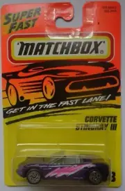 Matchbox 1996 SUPERFAST Corvette Stingray III 38/75