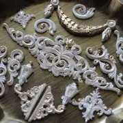 Relief Baroque Silicone Fondant Mould Vintage Cake Border Decor Sugar Paste Mold