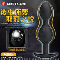 在飛比找PChome24h購物優惠-PRETTY LOVE-SILICONE ANAL BALL