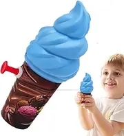 Water Squirter,Realistic Ice Cream Water Squirter - Leakproof Fighting Play Toys Interactive Prank Beach Game for Boys Girls Birthday