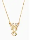 Kate Spade Women's Metallic Celestial Charm Scorpio Pendant Gold Plated