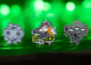 Persona 5 Futaba Enamel Figure PIN Set x3 Oracle Emblem Phantom Gear
