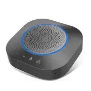 Bluetooth Conference Speaker with Mics, 360° Enhanced Voice Speakerphone