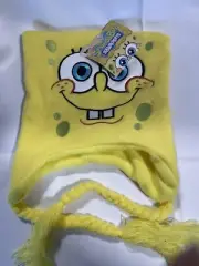SpongeBob SquarePants Stocking Hat Braided Tassels