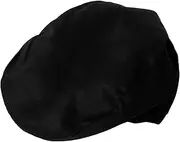 [Healvian] Catering Chef Hat Unisex Kitchen Cooking Cap for Professional Appearance Breathable and Comfortable for Restaurants Cooking Schools Black