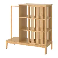 在飛比找IKEA優惠-IKEA 開放式滑門衣櫃, 竹, 120x123 公分