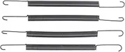 RC Metal Exhaust Pipe Spring High Performance 1/8 RC Nitro Car Upgrade Parts 100mm Black