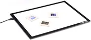 Photomyne Ultra-Thin 14x9.25 inches/35.7x23.5 cm USB Powered Light Pad for Supporting Photo Slide and Film Negative Scanning Including a USB Adapter - Black