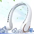 Portable Neck Fan, Bladeless Neck Fan, USB Rechargeable Personal Fan, 4000 Mah B