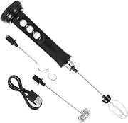 STOBAZA Rechargeable Milk Frother Mixer Cordless Handheld Whisk for Coffee Lattes and Cappuccino Compact Design for Easy Use The Go