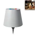 Wireless Wine Bottle Lamp Creative Cordless Table Lamp Bottle Light Head Bars