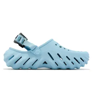 Crocs 洞洞鞋 Echo Clog 北極藍 輕量 防水 男鞋 女鞋 波波克駱格 卡駱馳 207937411