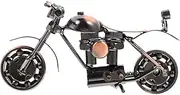 Metal Craftwork Motorbike Model Retro Decor Ornament for Office Home for Bikers